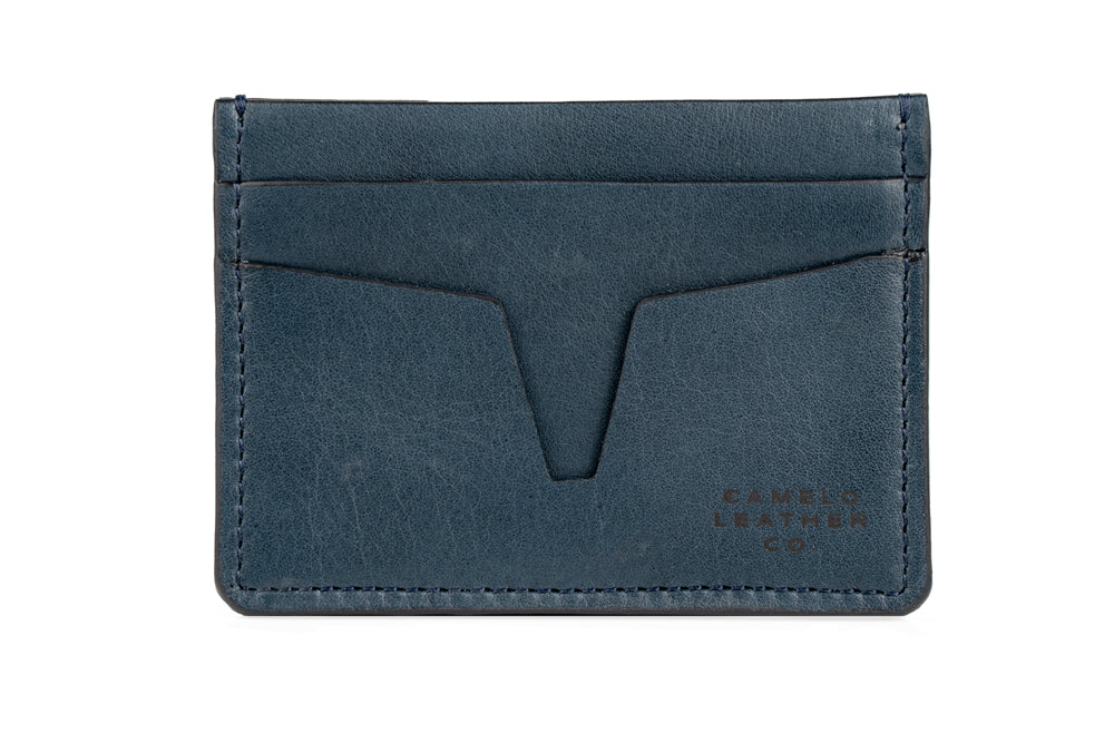 Heritage Cardholder Horizontal Blue