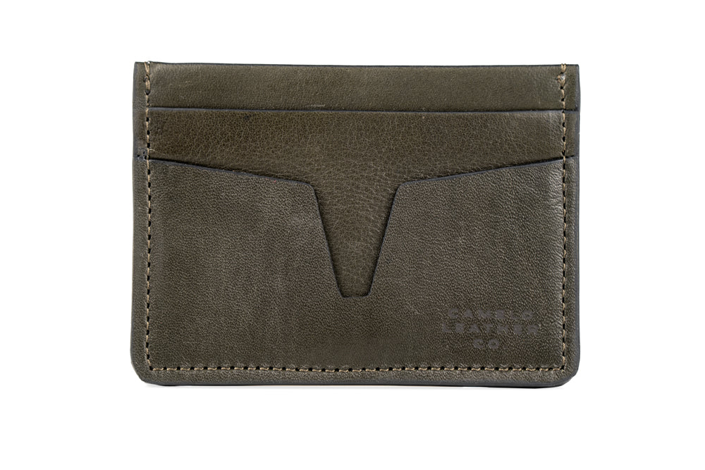 Heritage Cardholder Horizontal Green